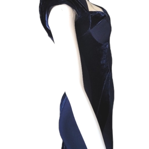 Lipsy London velvet Bodycon Dress, VGUC, Size 4 - Picture 4 of 10